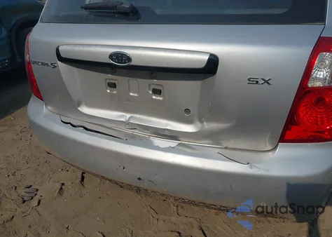 2008 Kia Spectra5 Sx from USA, damaged, VIN KNAFE162285013208